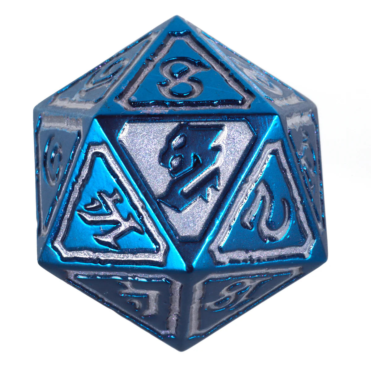 Die Hard Dice Metal D20 - Mages Guild Dire Illusion | Odin's Place