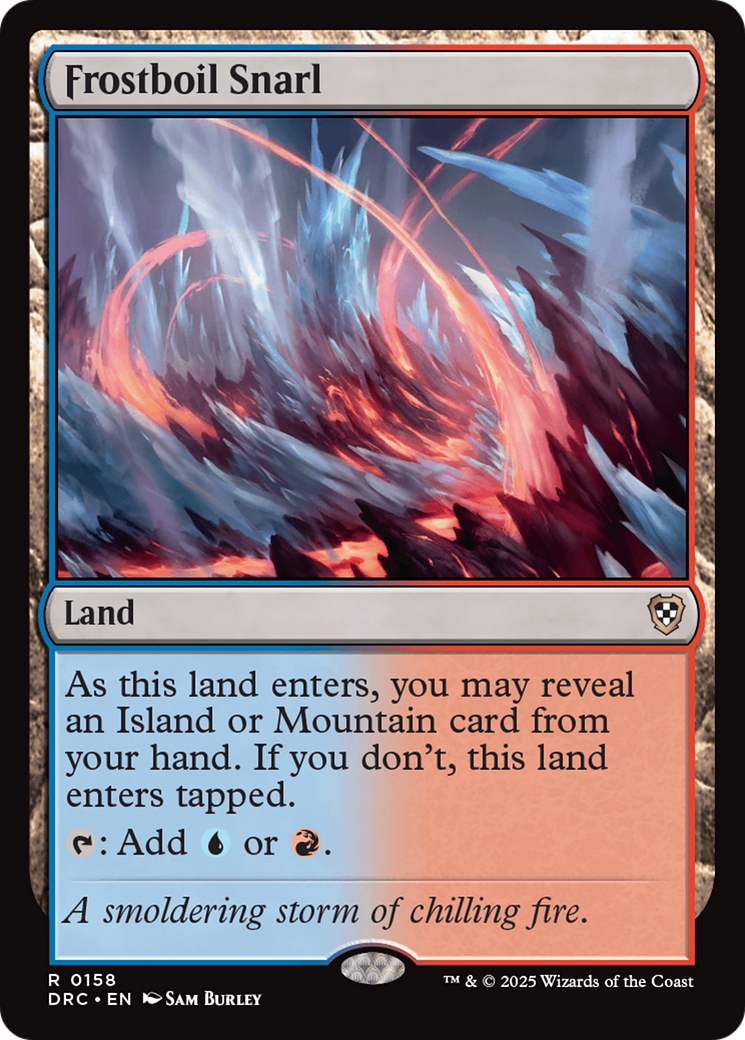 Frostboil Snarl [Aetherdrift Commander] | Odin's Place