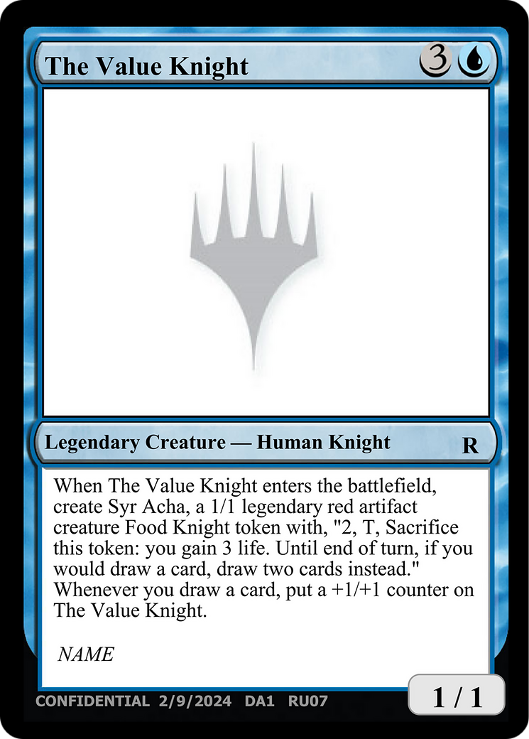 The Value Knight [Unknown Event] | Odin's Place