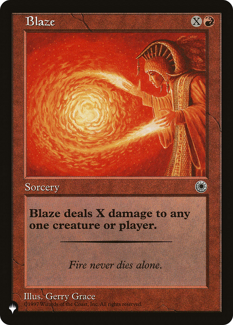 Blaze [The List] | Odin's Place