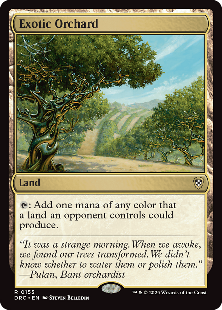 Exotic Orchard [Aetherdrift Commander] | Odin's Place