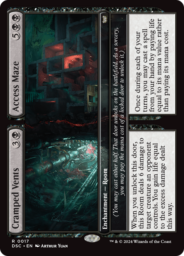 Cramped Vents // Access Maze [Duskmourn: House of Horror Commander] | Odin's Place