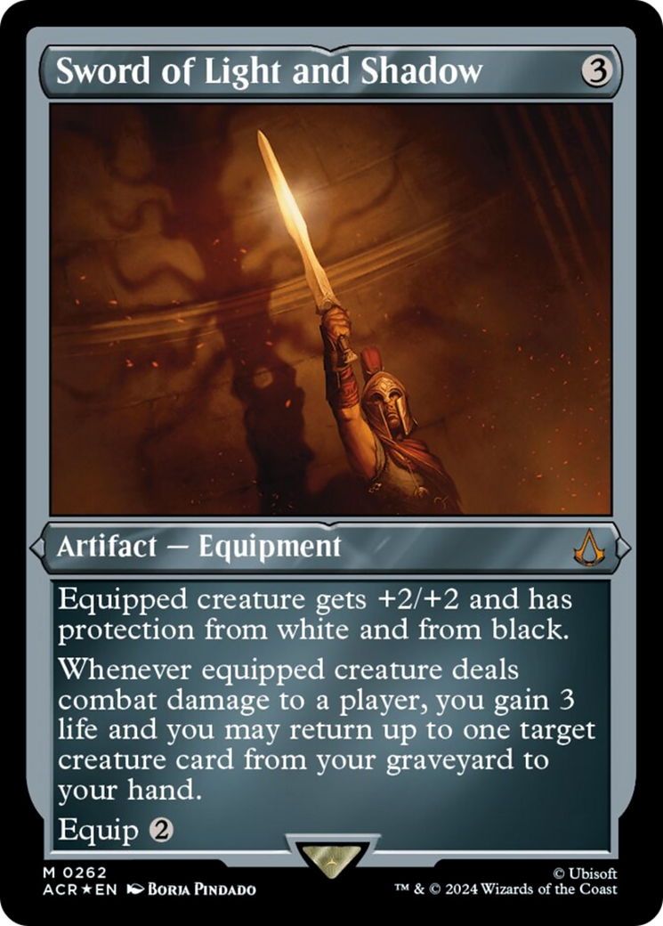 Sword of Light and Shadow (Foil Etched) [Assassin's Creed] | Odin's Place