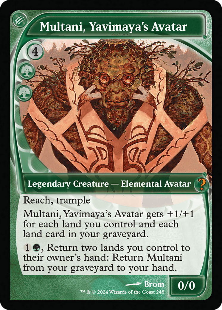 Multani, Yavimaya's Avatar (Future Sight) [Mystery Booster 2] | Odin's Place