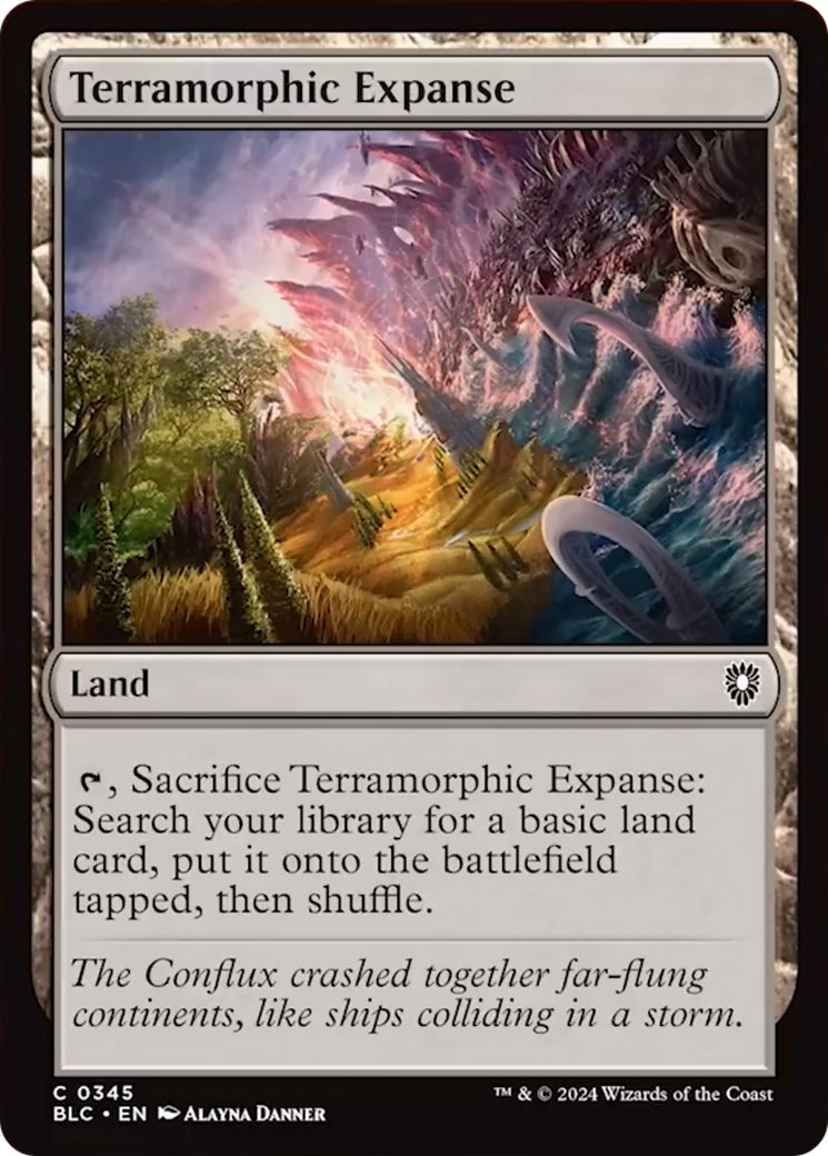 Terramorphic Expanse [Bloomburrow Commander] | Odin's Place