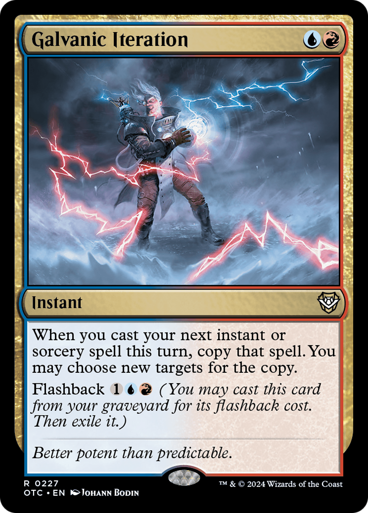 Galvanic Iteration [Outlaws of Thunder Junction Commander] | Odin's Place
