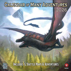Calendar of Many Adventures 2026 | Odin's Place
