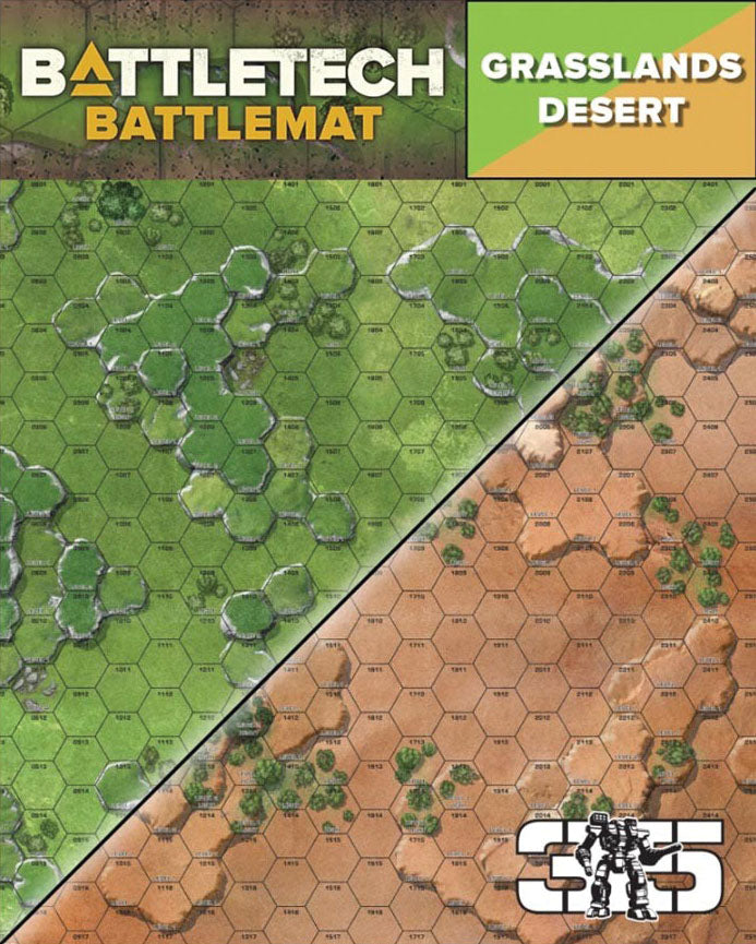 Battletech: Battle Mat - Grasslands/Desert | Odin's Place