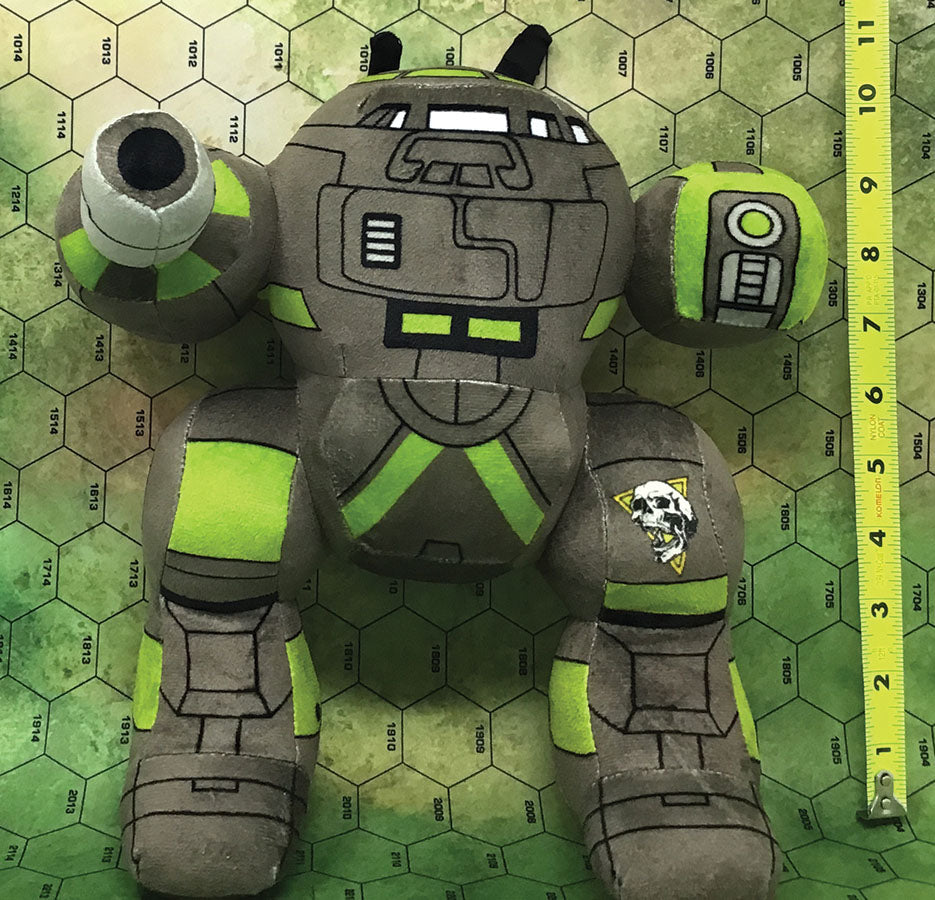 Battletech: Plushy UrbanMech (House Liao Death Commandos) | Odin's Place