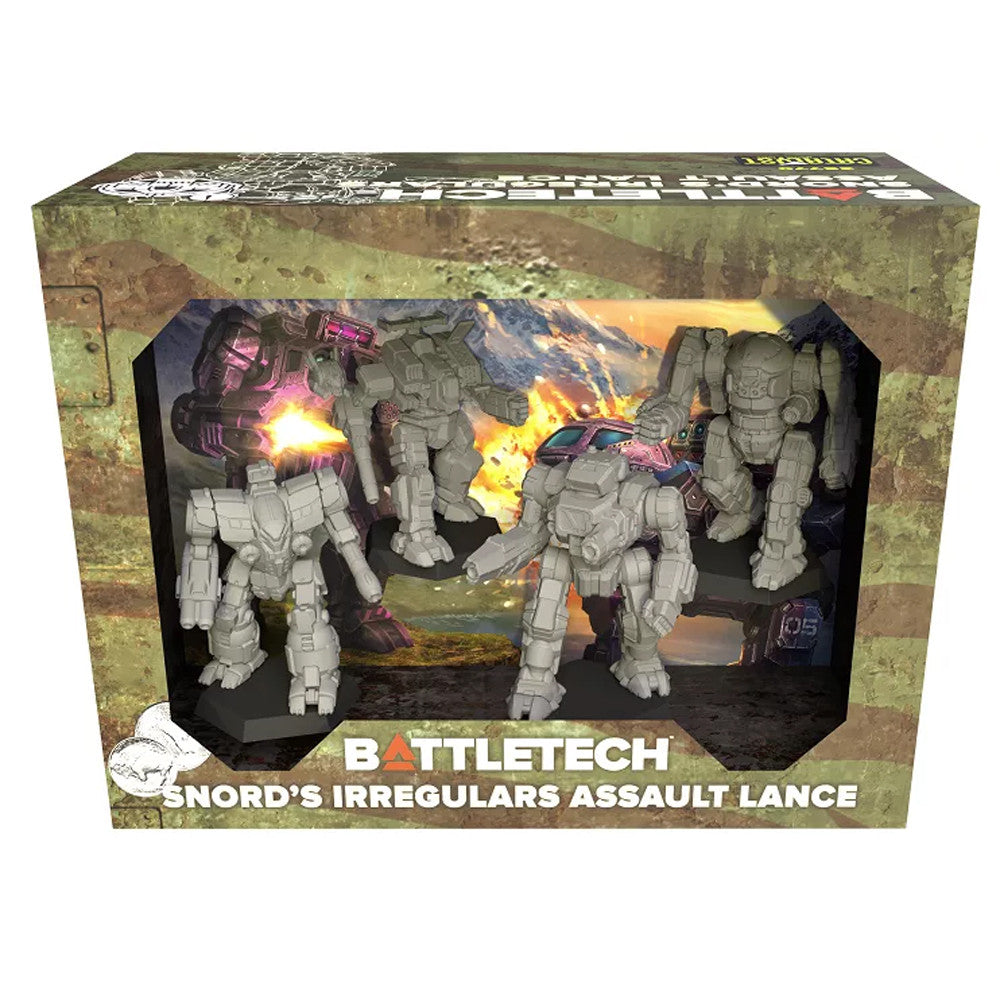 BattleTech: Miniature Force Pack - Snords Irregulars Assault Lance | Odin's Place