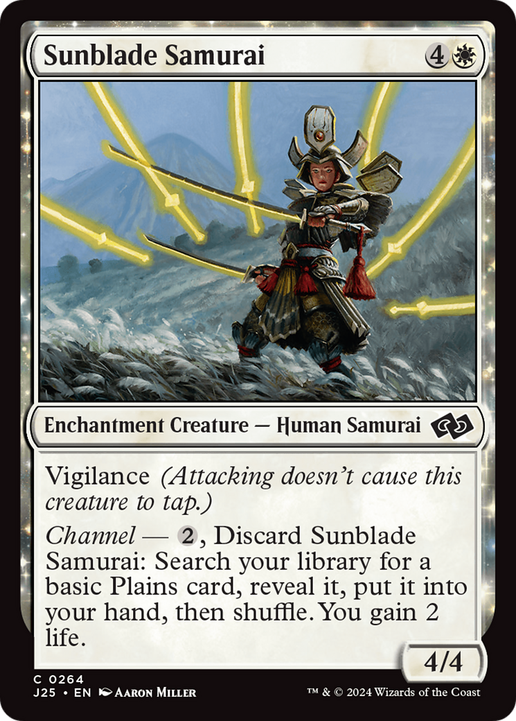 Sunblade Samurai [Foundations Jumpstart] | Odin's Place