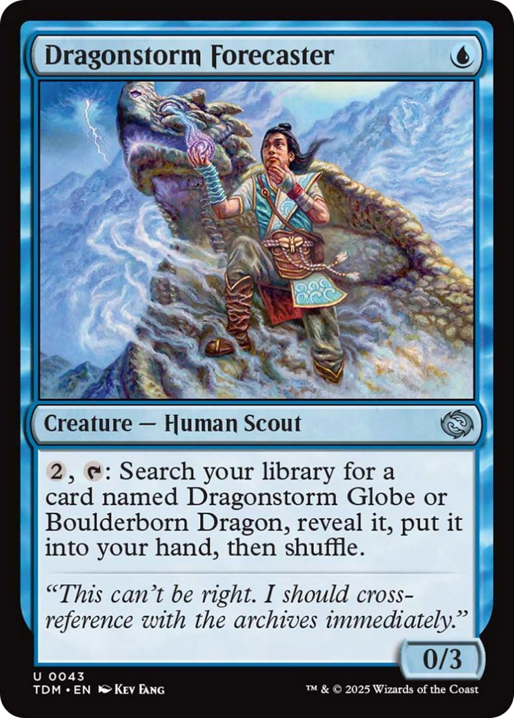 Dragonstorm Forecaster [Tarkir: Dragonstorm] | Odin's Place