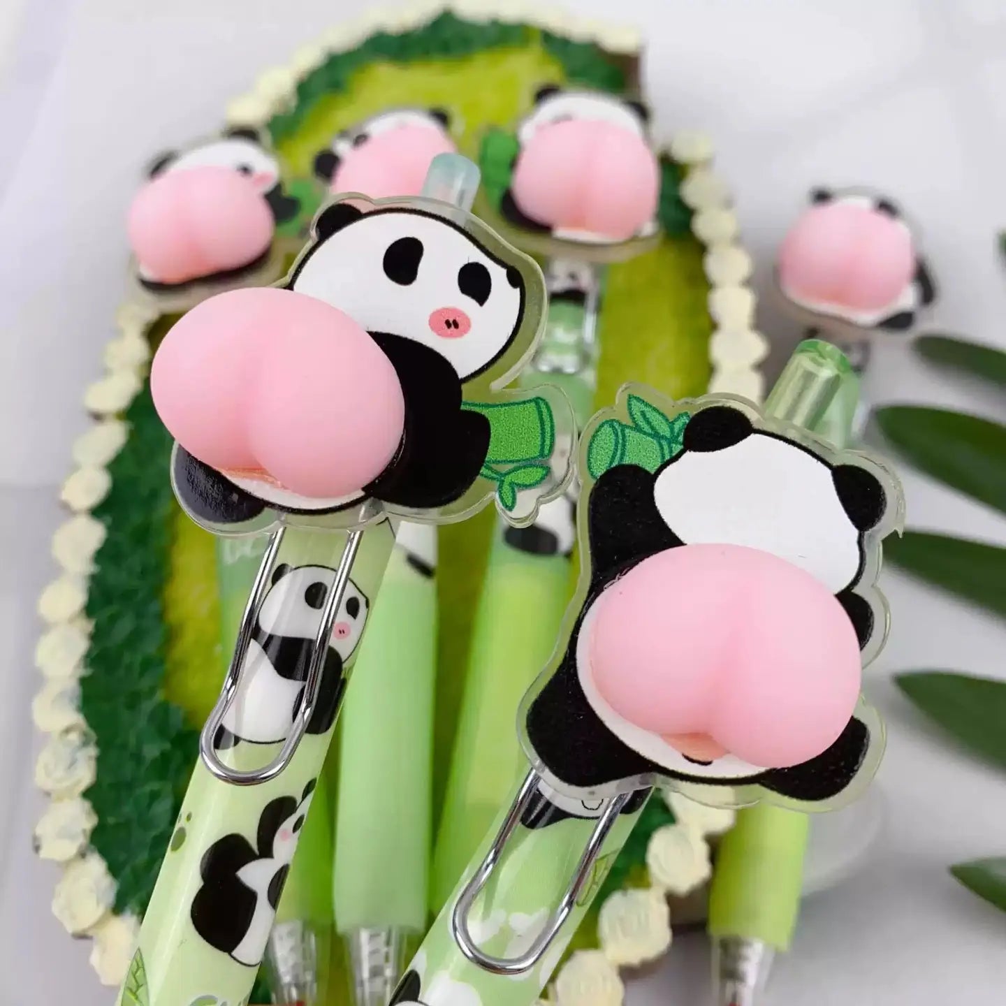 Panda Squishy Butt Pen | Odin's Place