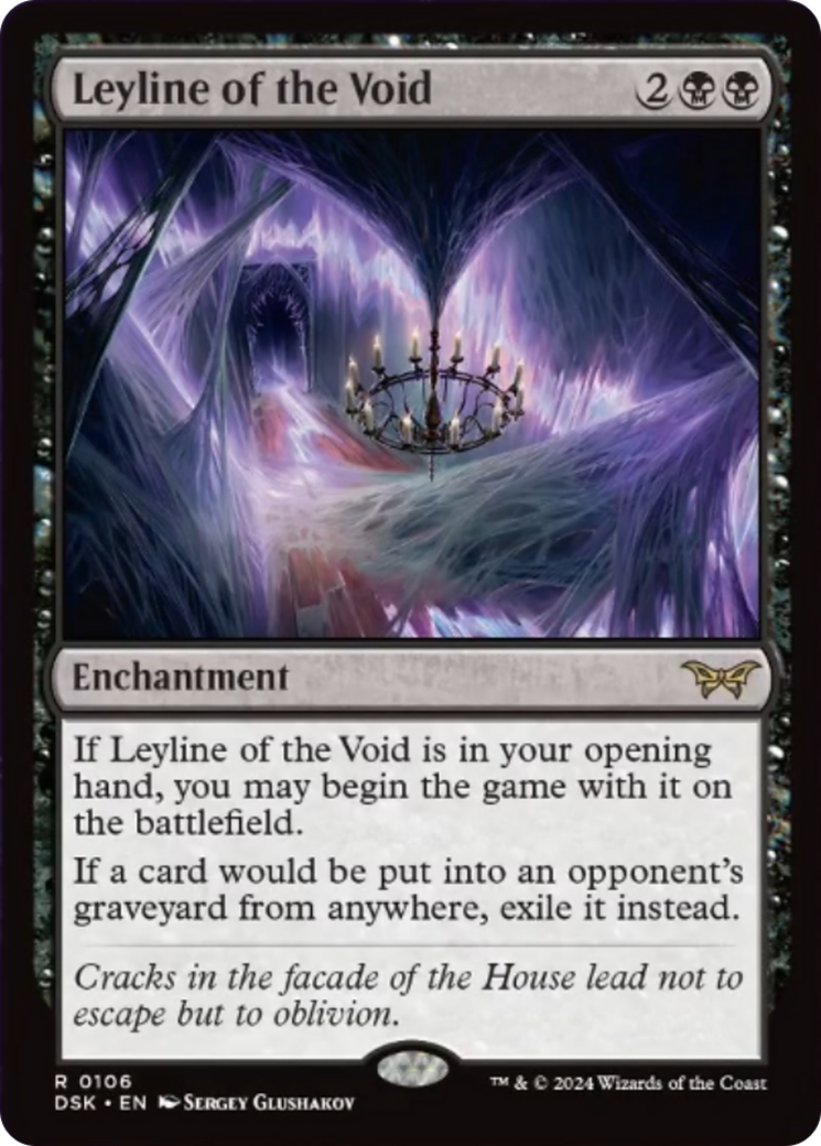 Leyline of the Void [Duskmourn: House of Horror] | Odin's Place