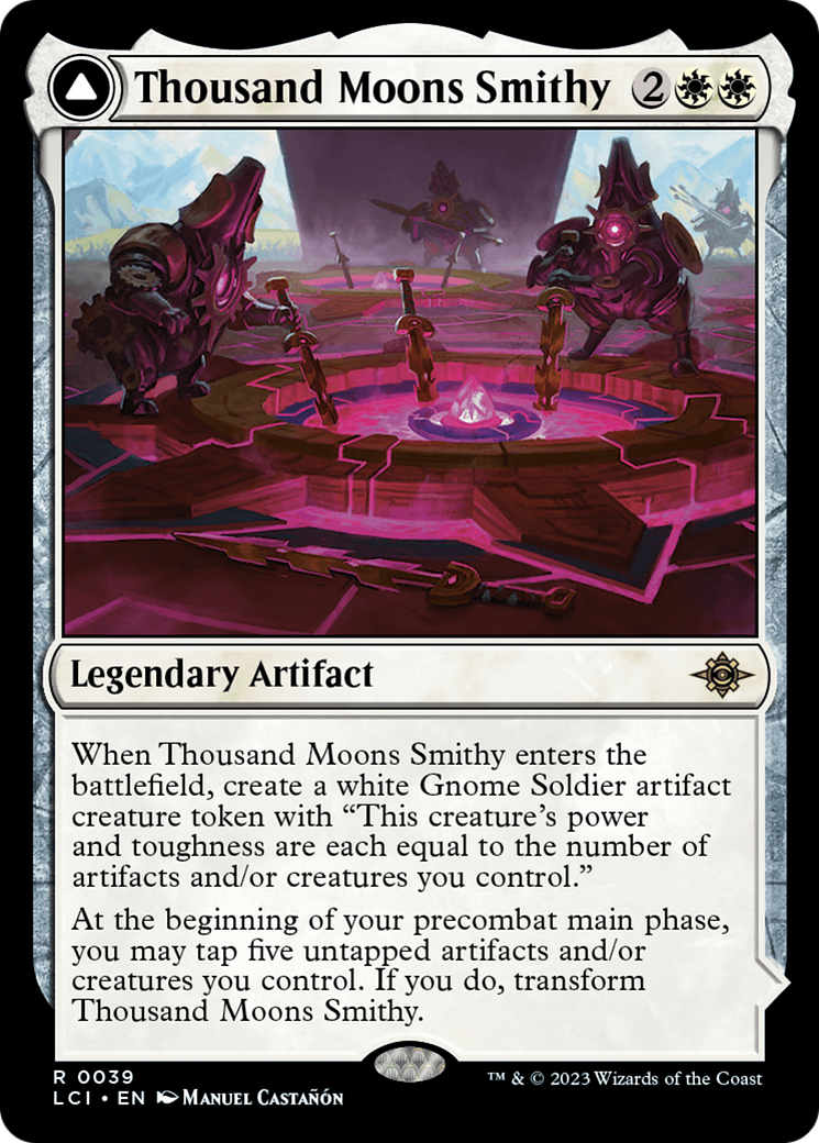 Thousand Moons Smithy // Barracks of the Thousand [The Lost Caverns of Ixalan] | Odin's Place