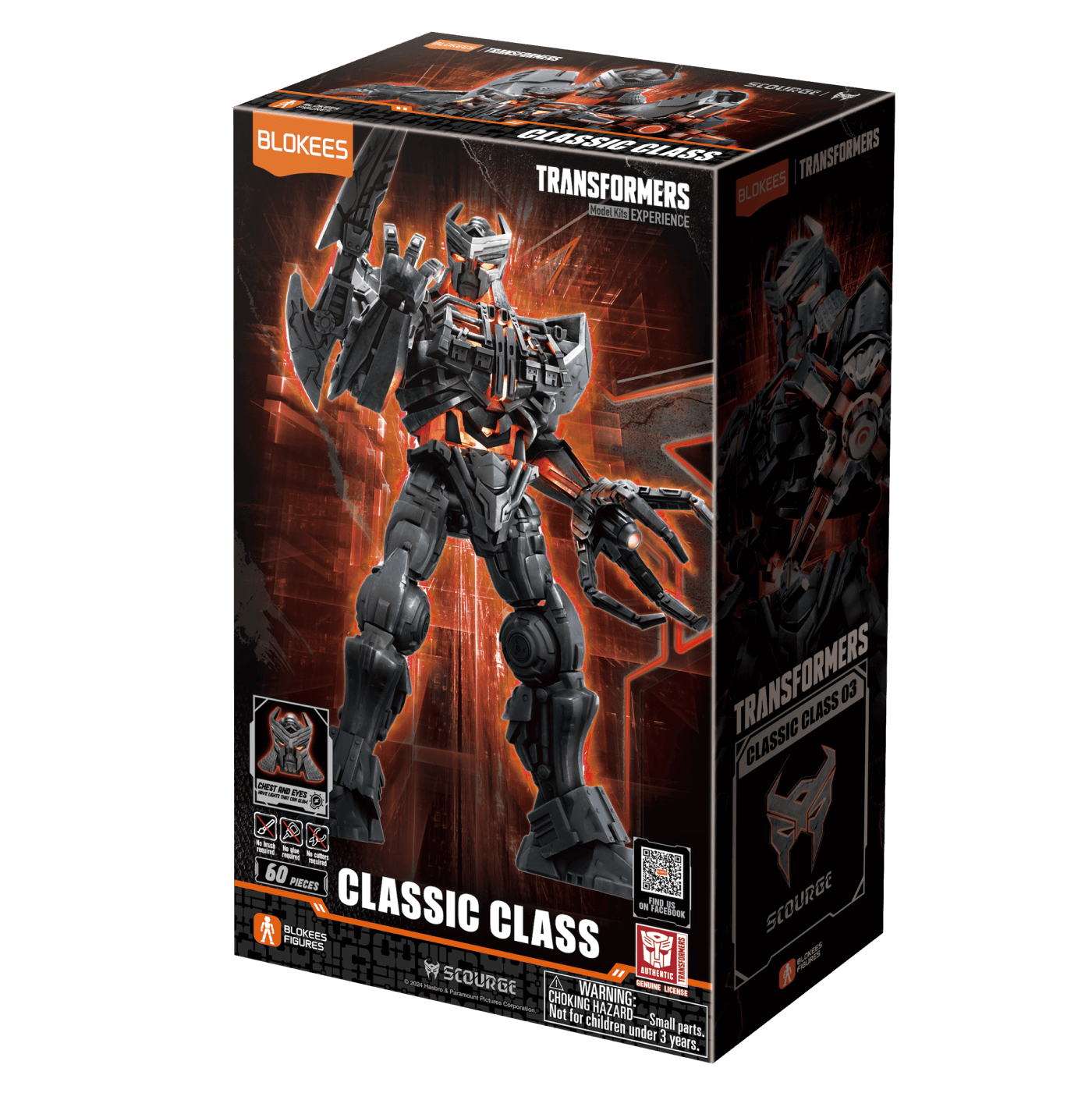 Blokees: Transformers - Classic Class 03 Scourge | Odin's Place