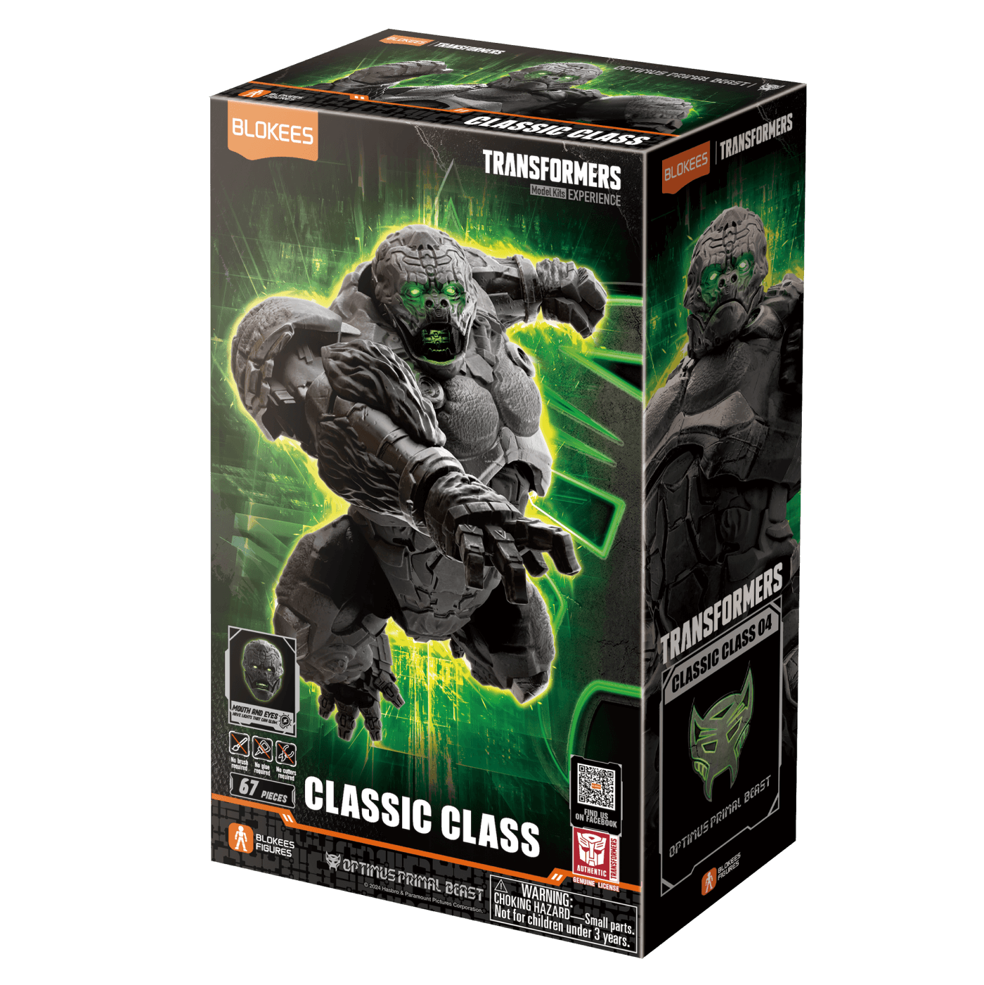 Blokees: Transformers - Classic Class 04 Optimus Primal Beast | Odin's Place