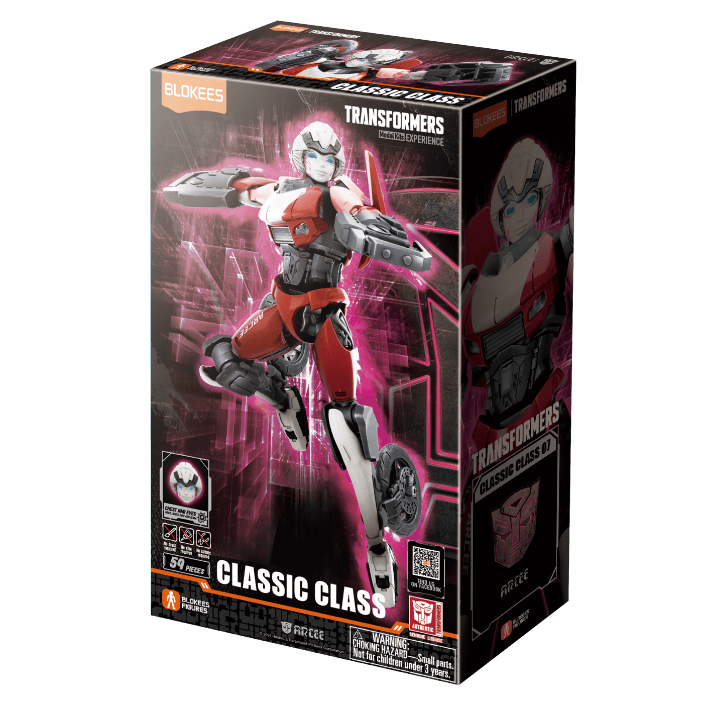 Blokees: Transformers - Classic Class 07 Arcee | Odin's Place