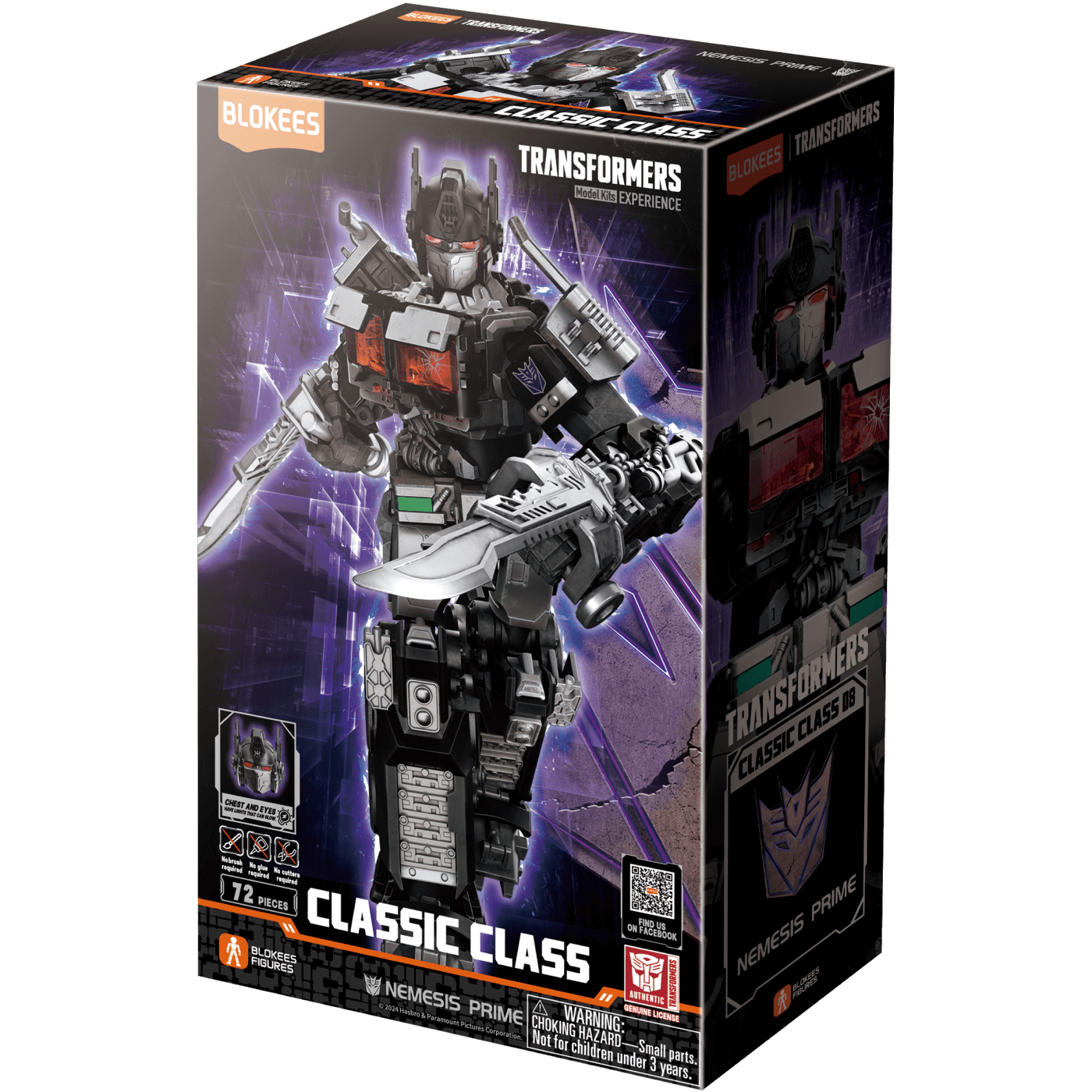 Blokees: Transformers - Classic Class 08 Nemesis Prime | Odin's Place