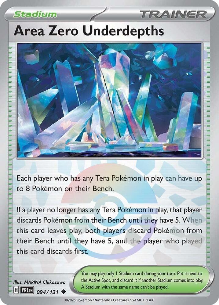 Area Zero Underdepths (094/131) (Poke Ball Pattern) [Scarlet & Violet: Prismatic Evolutions] | Odin's Place