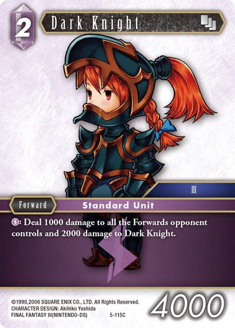 Dark Knight (Refia) [Opus V] | Odin's Place