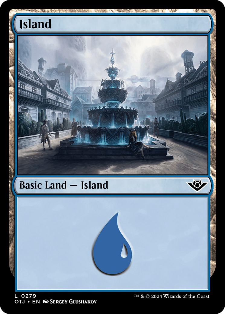 Island (0279) [Outlaws of Thunder Junction] | Odin's Place