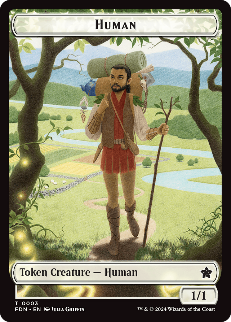 Copy // Human Double-Sided Token [Foundations Tokens] | Odin's Place