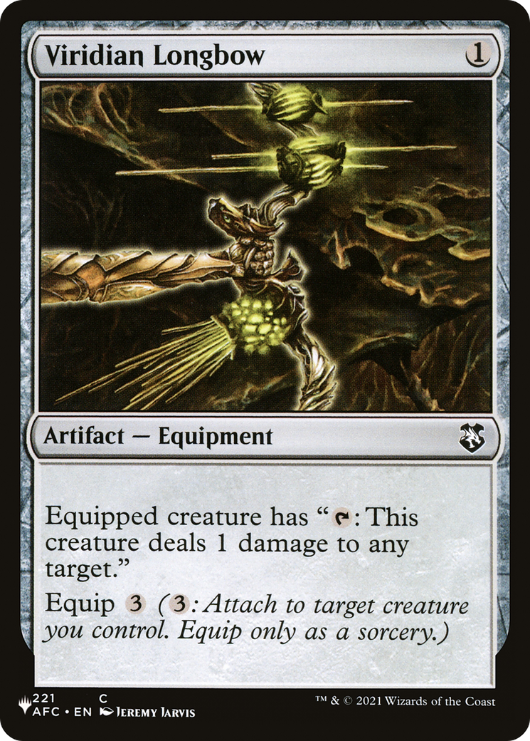 Viridian Longbow [The List] | Odin's Place