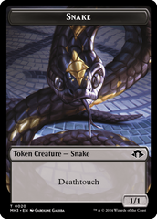 Servo // Snake Double-Sided Token [Modern Horizons 3 Tokens] | Odin's Place