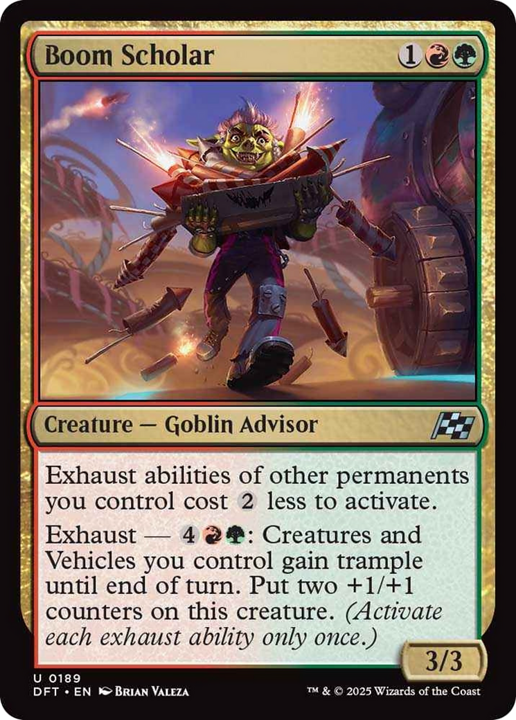 Boom Scholar [Aetherdrift] | Odin's Place
