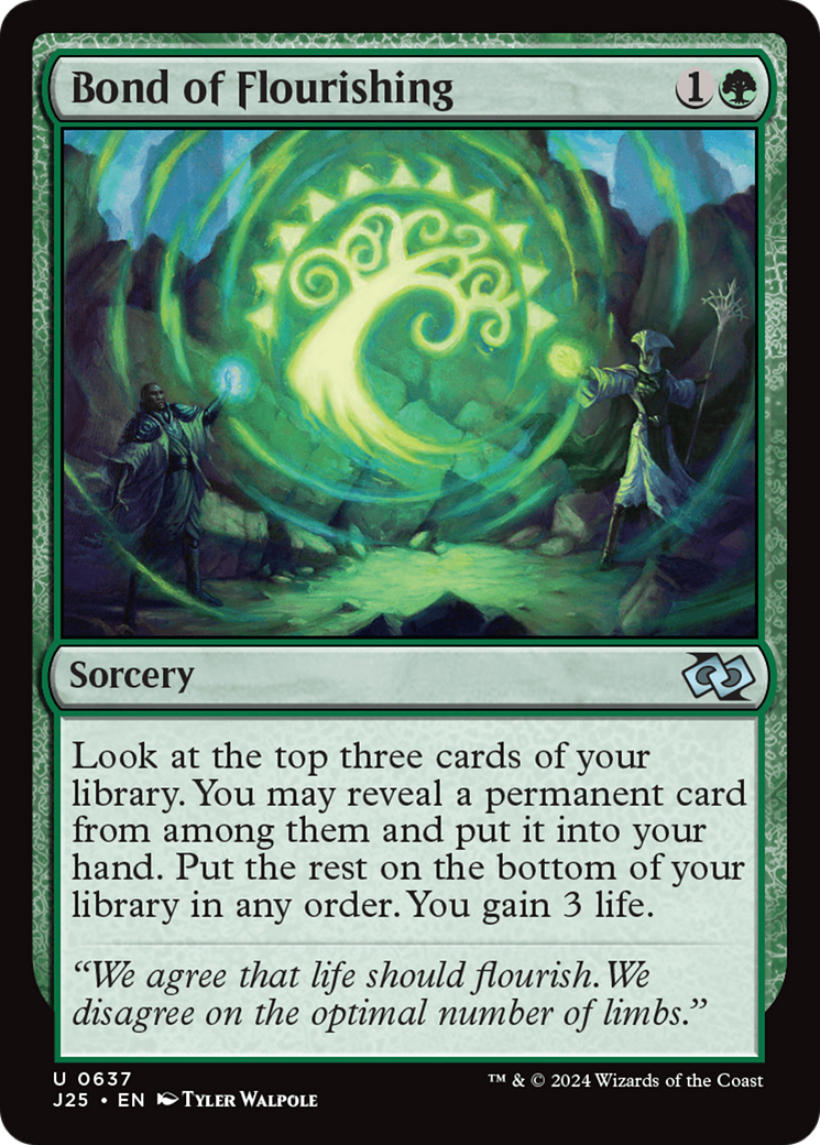 Bond of Flourishing [Foundations Jumpstart] | Odin's Place