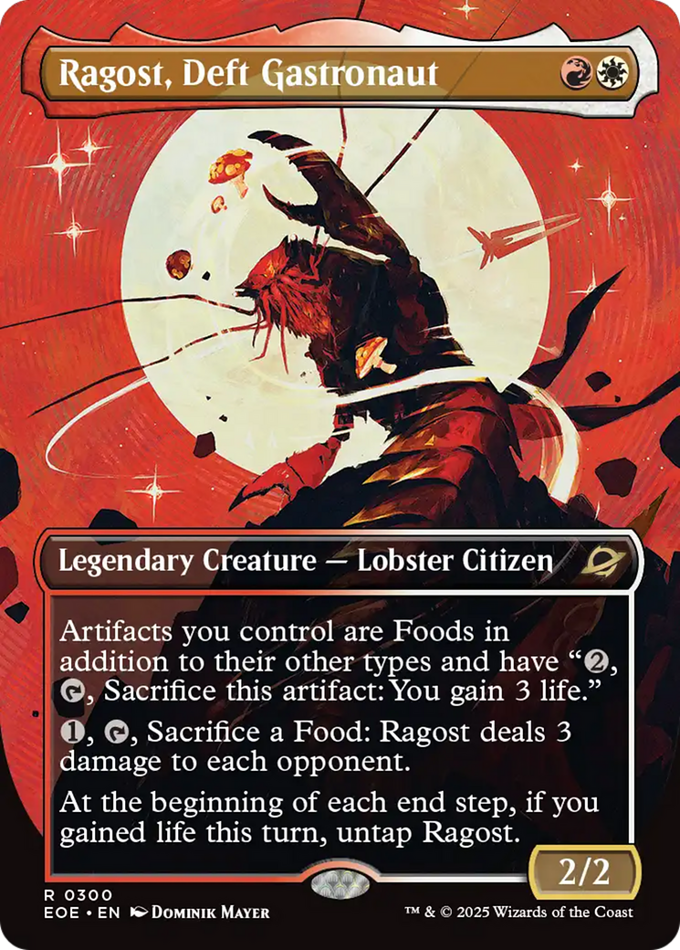 Ragost, Deft Gastronaut (Borderless) [Edge of Eternities] | Odin's Place
