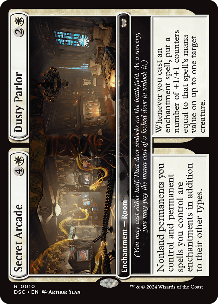 Secret Arcade // Dusty Parlor [Duskmourn: House of Horror Commander] | Odin's Place