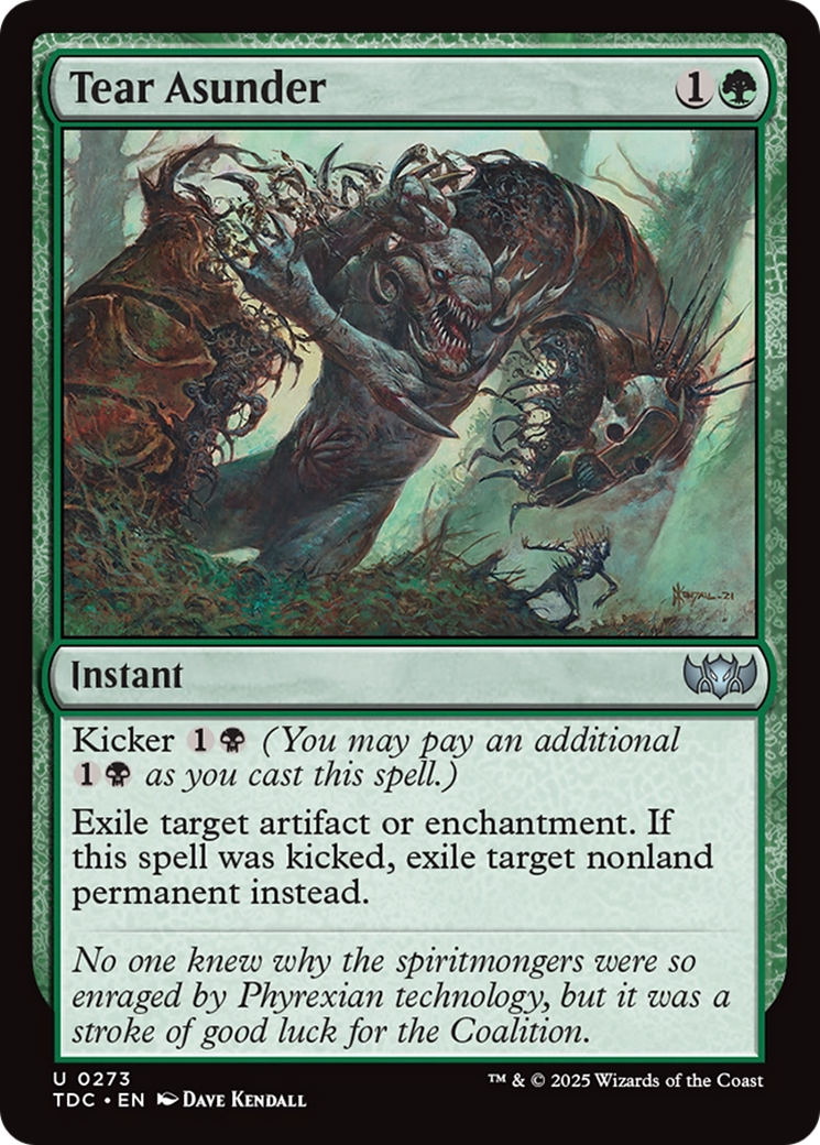Tear Asunder [Tarkir: Dragonstorm Commander] | Odin's Place