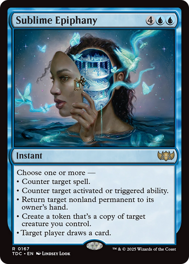 Sublime Epiphany [Tarkir: Dragonstorm Commander] | Odin's Place