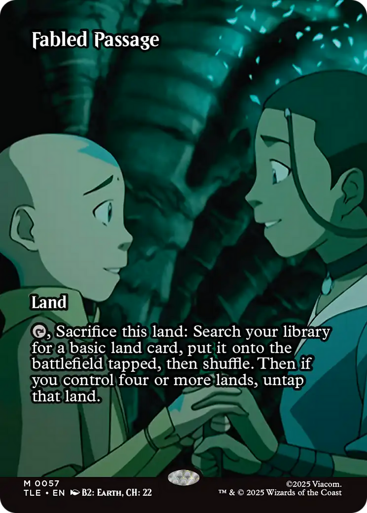 Fabled Passage (Borderless) [Avatar: The Last Airbender: Eternal-Legal] | Odin's Place