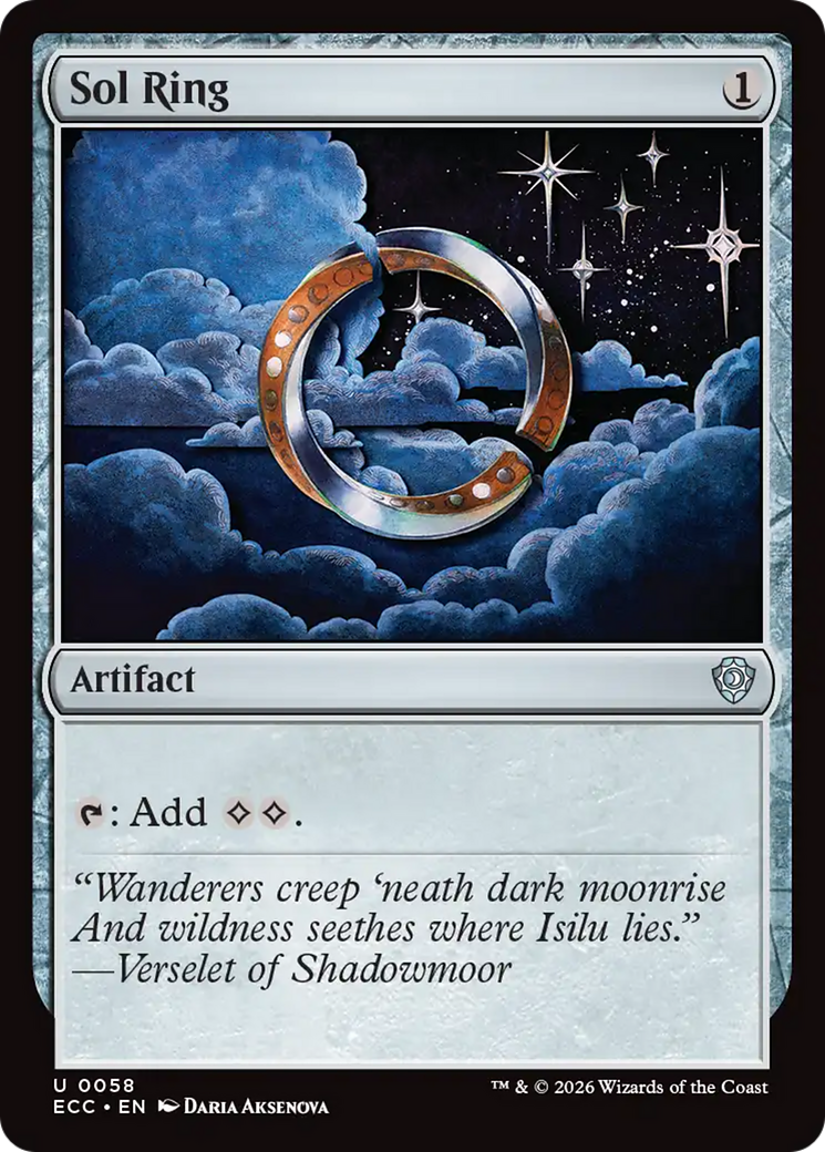 Sol Ring (0058) [Lorwyn Eclipsed Commander] | Odin's Place