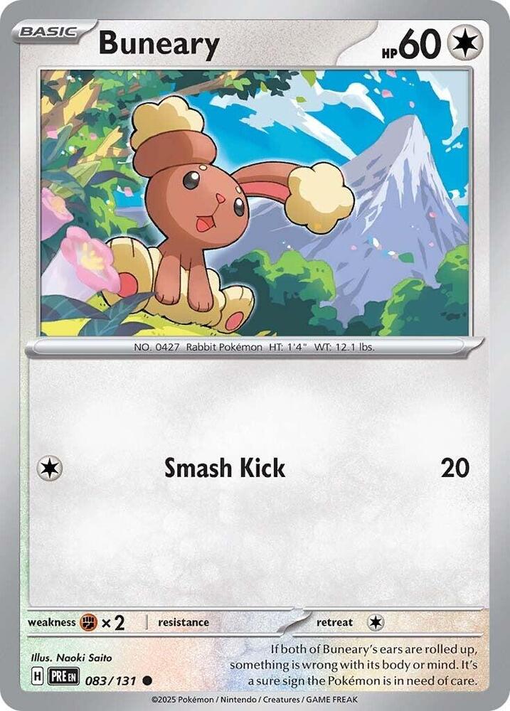 Buneary (083/131) [Scarlet & Violet: Prismatic Evolutions] | Odin's Place