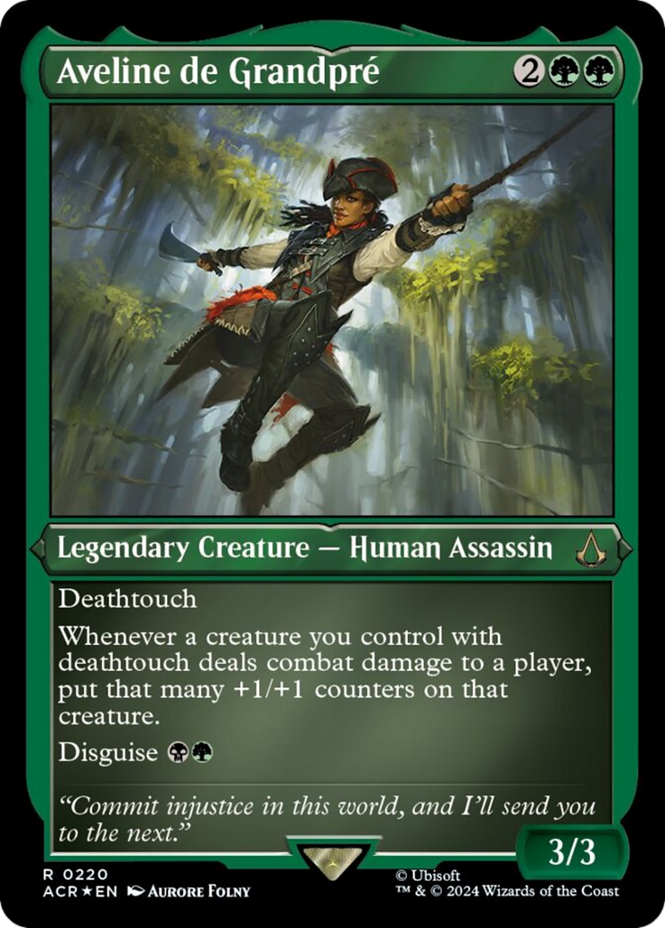 Aveline de Grandpre (Foil Etched) [Assassin's Creed] | Odin's Place