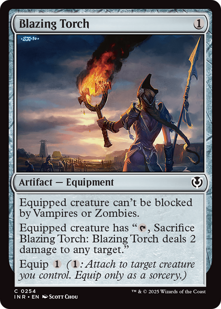 Blazing Torch [Innistrad Remastered] | Odin's Place