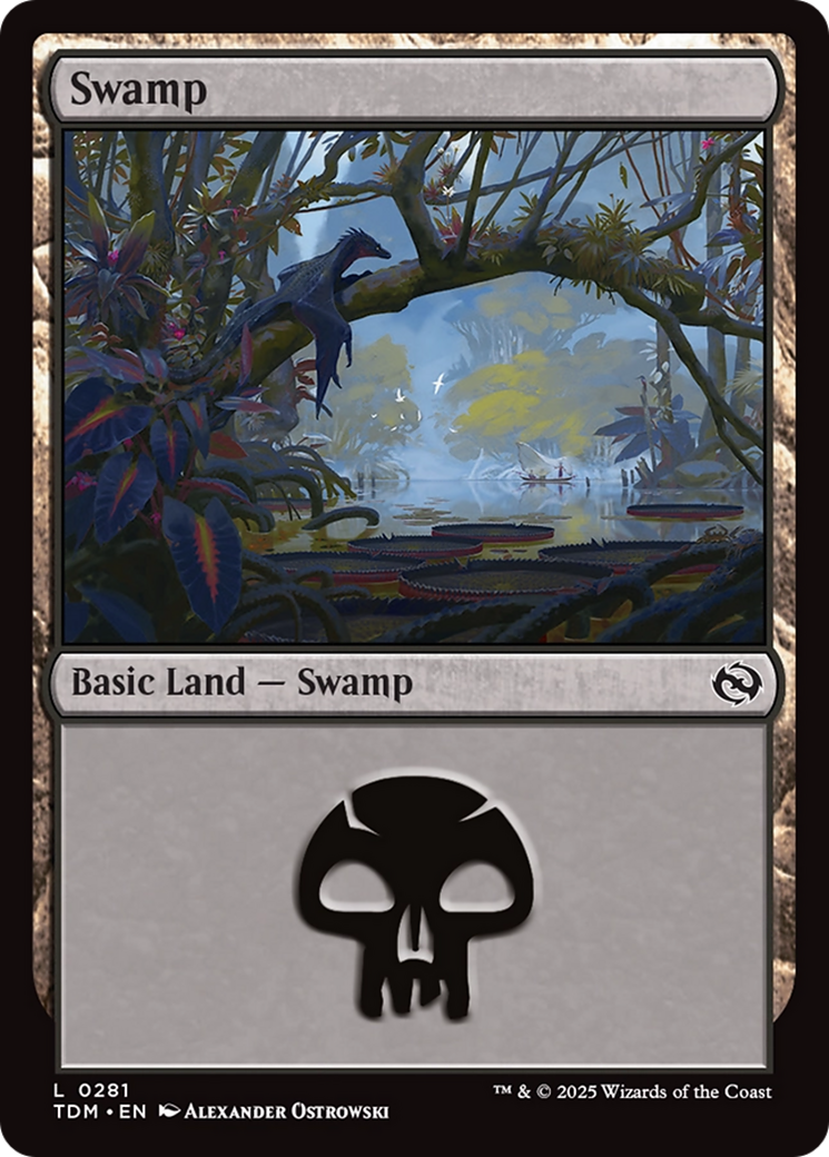 Swamp (0281) [Tarkir: Dragonstorm] | Odin's Place