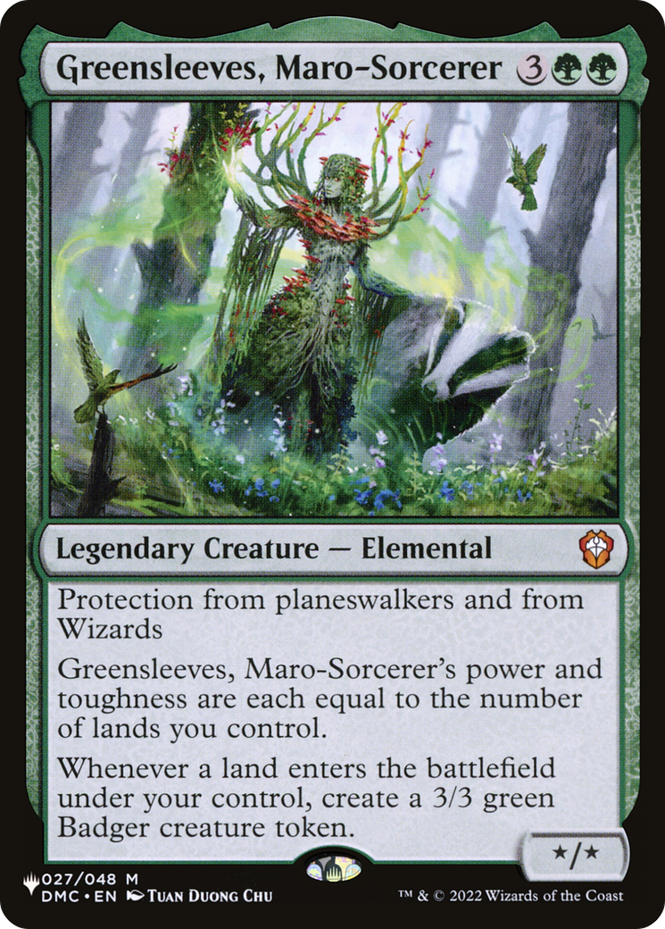Greensleeves, Maro-Sorcerer [The List] | Odin's Place