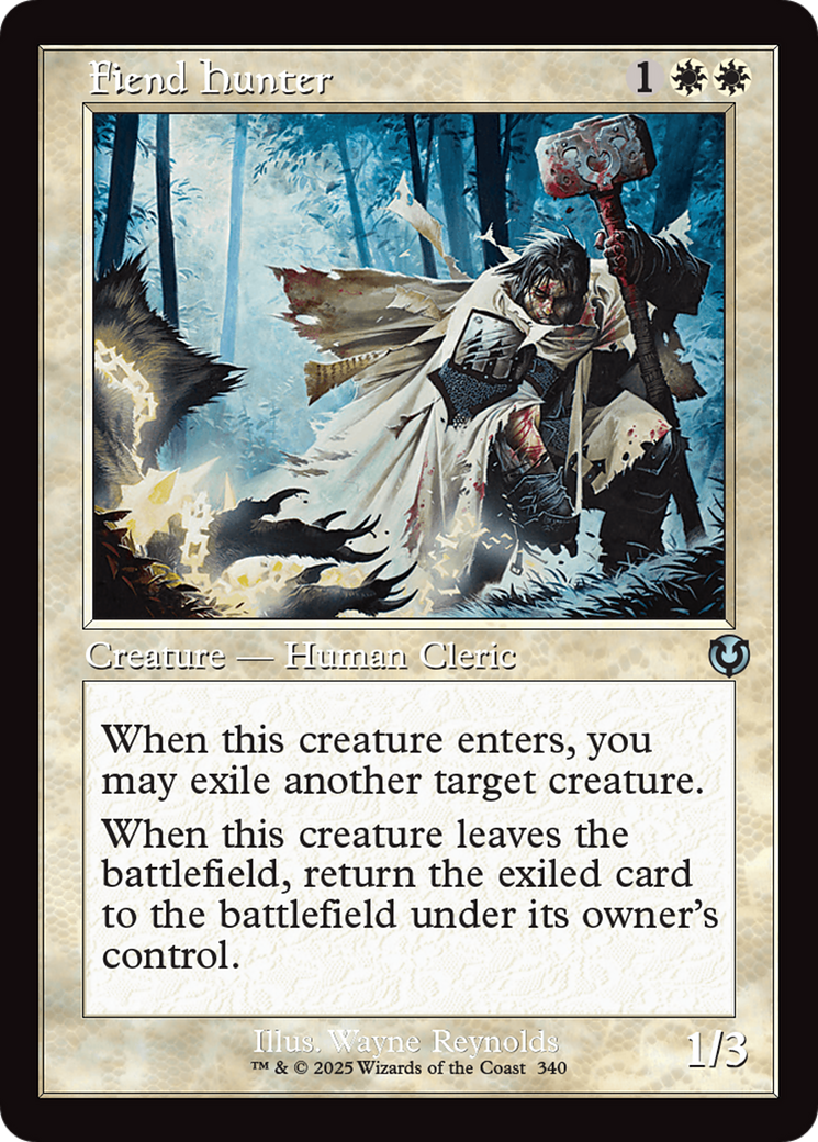 Fiend Hunter (Retro Frame) [Innistrad Remastered] | Odin's Place