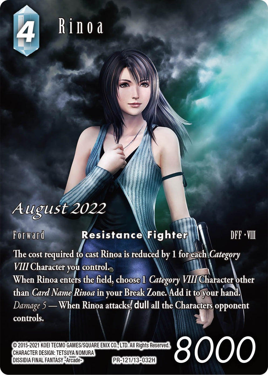 Rinoa (Full Art) (August 2022) [Opus XIII Promo Cards] | Odin's Place