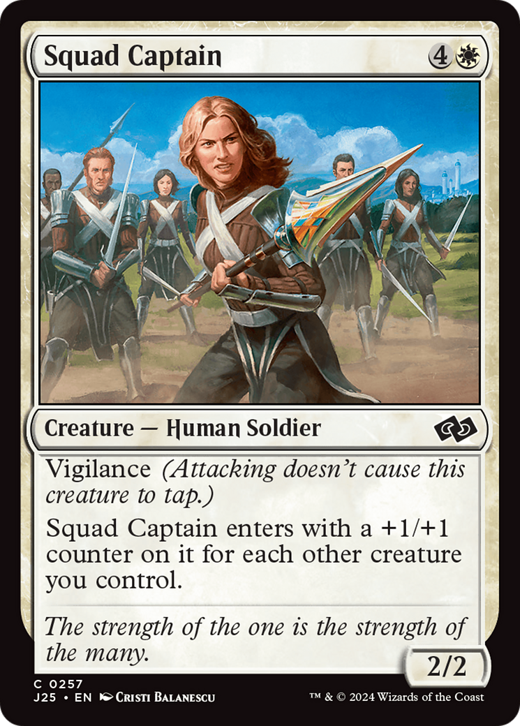 Squad Captain [Foundations Jumpstart] | Odin's Place