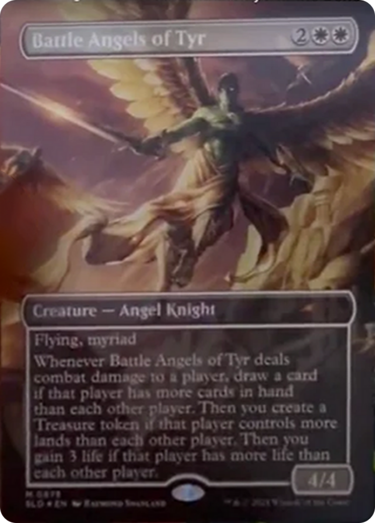 Battle Angels of Tyr (Rainbow Foil) [Secret Lair Drop Series] | Odin's Place