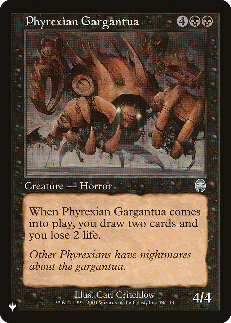 Phyrexian Gargantua [The List] | Odin's Place