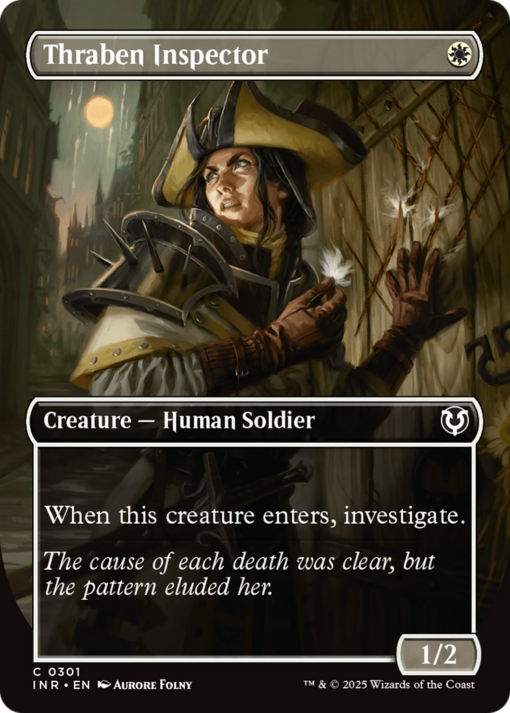 Thraben Inspector (Borderless) [Innistrad Remastered] | Odin's Place