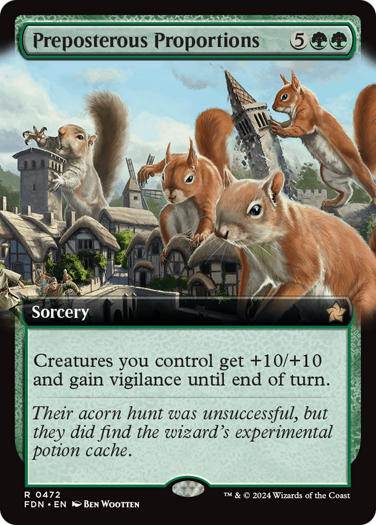 Preposterous Proportions (Extended Art) [Foundations] | Odin's Place