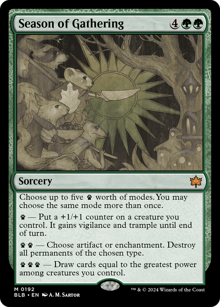 Season of Gathering [Bloomburrow] | Odin's Place